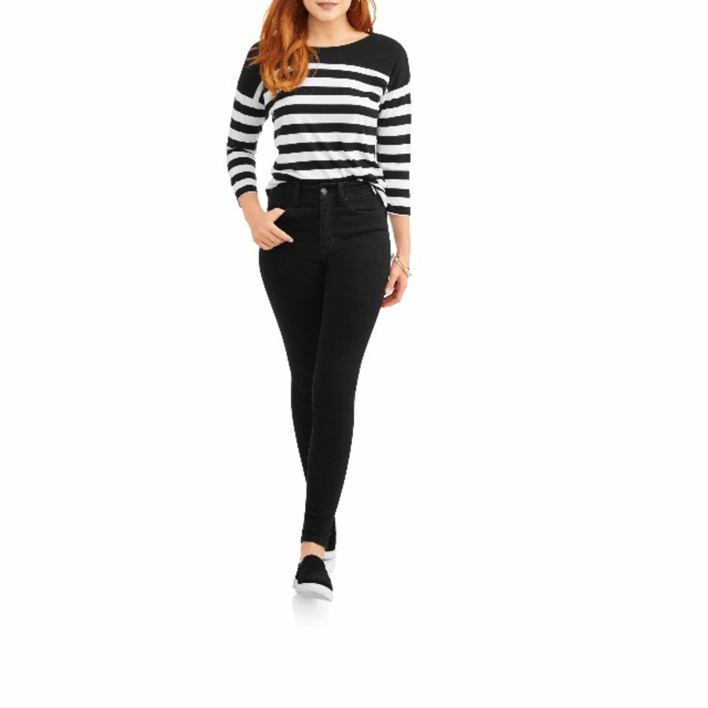 NWT Time and Tru Woman’s Core Skinny Jeans - Picture 4 of 5